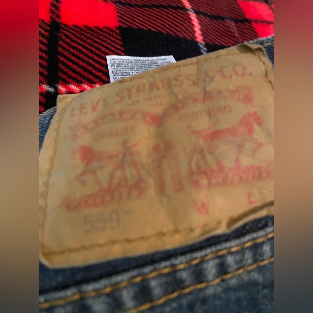 Men’s Levi’s 559  Classic Blue Denim Jeans - Picture 9 of 9